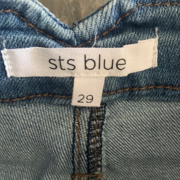 STS Blue Paper Bag Style Denim Skirt - Picture 3 of 4